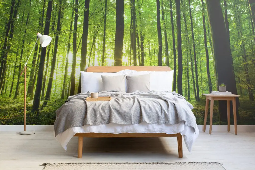 Custom Printed Wallpaper in the home