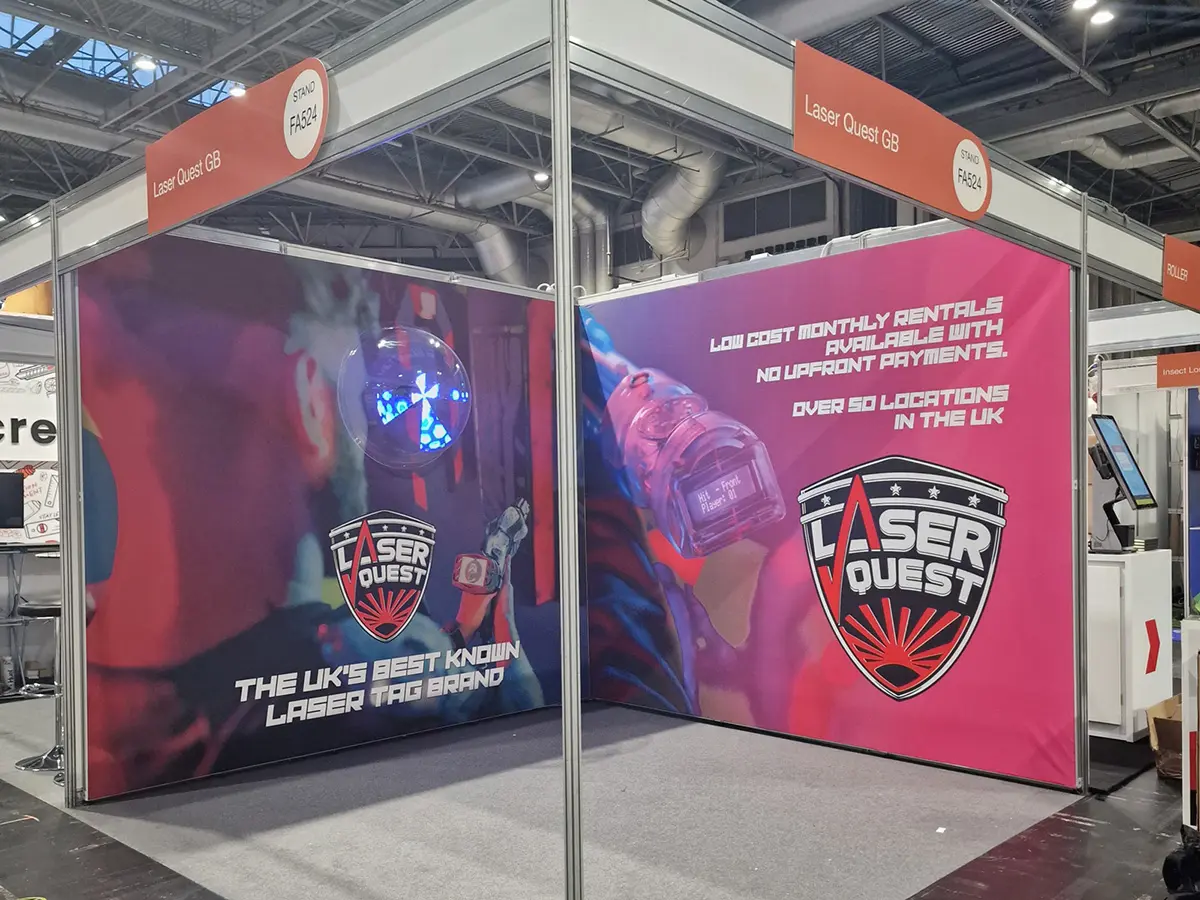 Seamless Shell Scheme Graphics Laser Quest