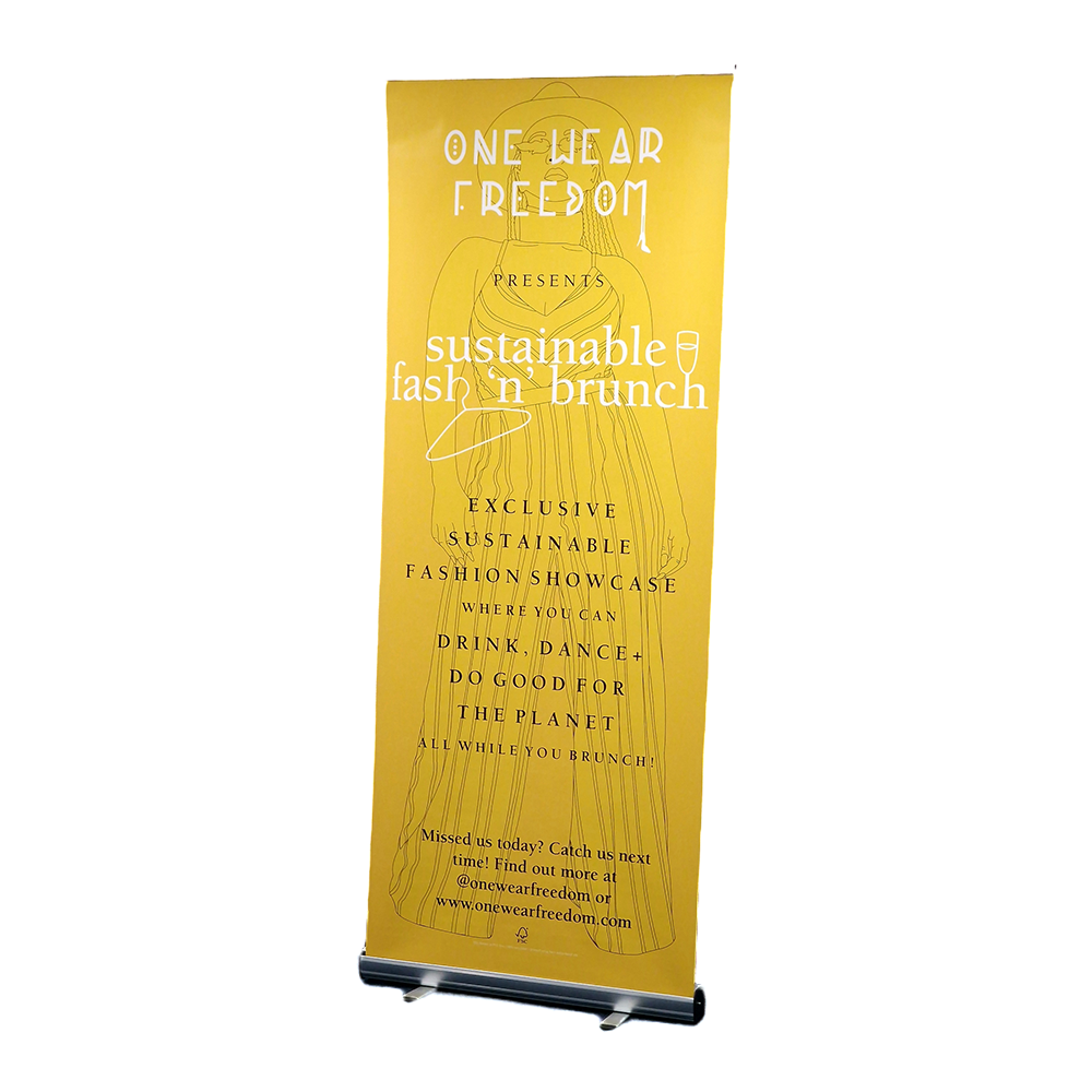 eco friendly roller banners