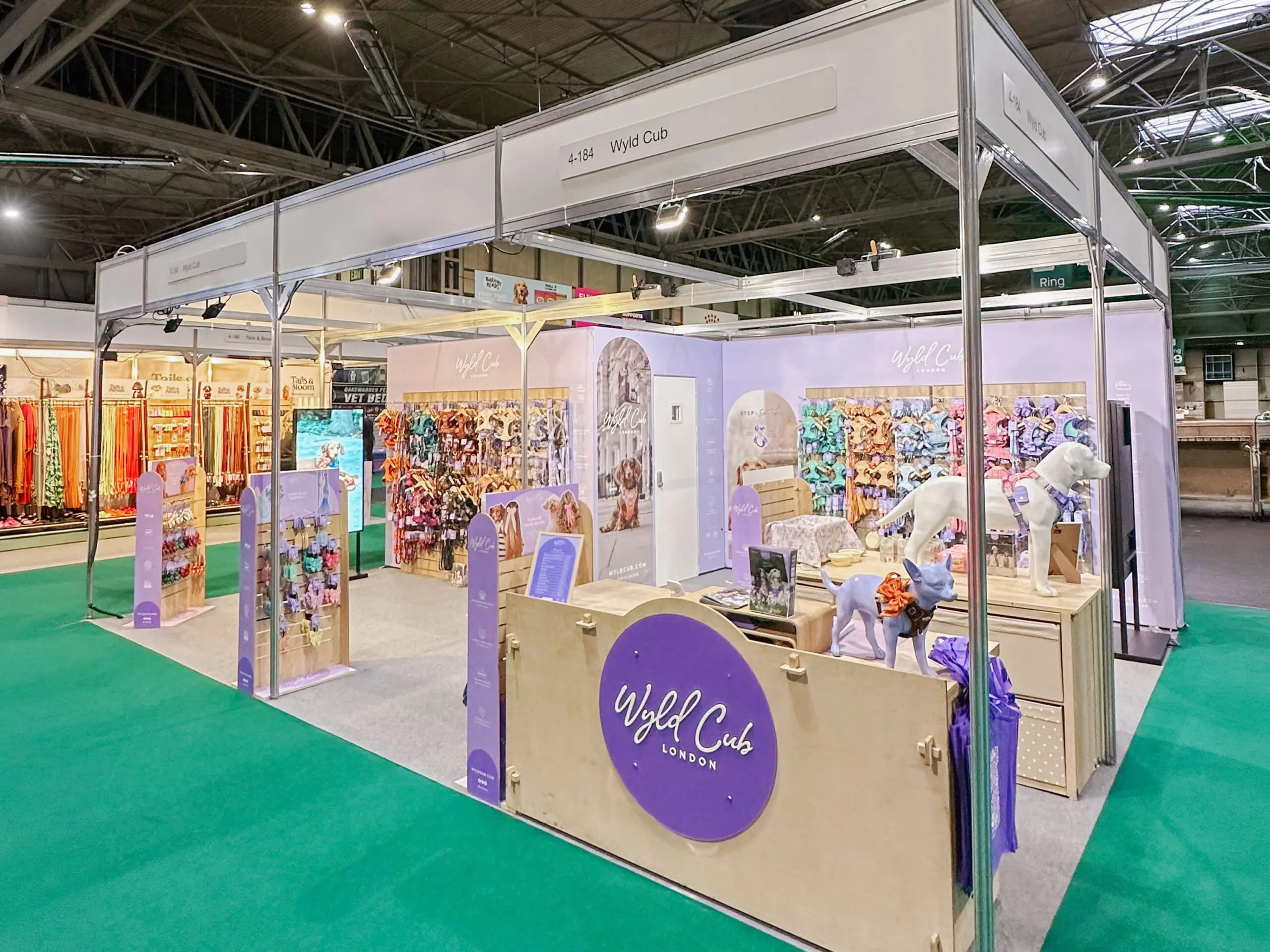 Wyld Cub Custom Shell Scheme Exhibition Stand