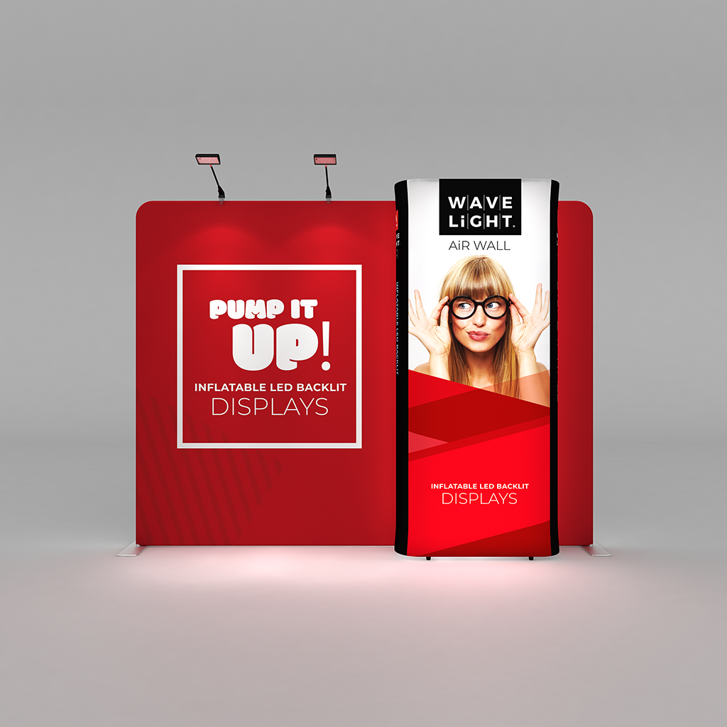Inflatable LED Lightbox Exhibition Stand