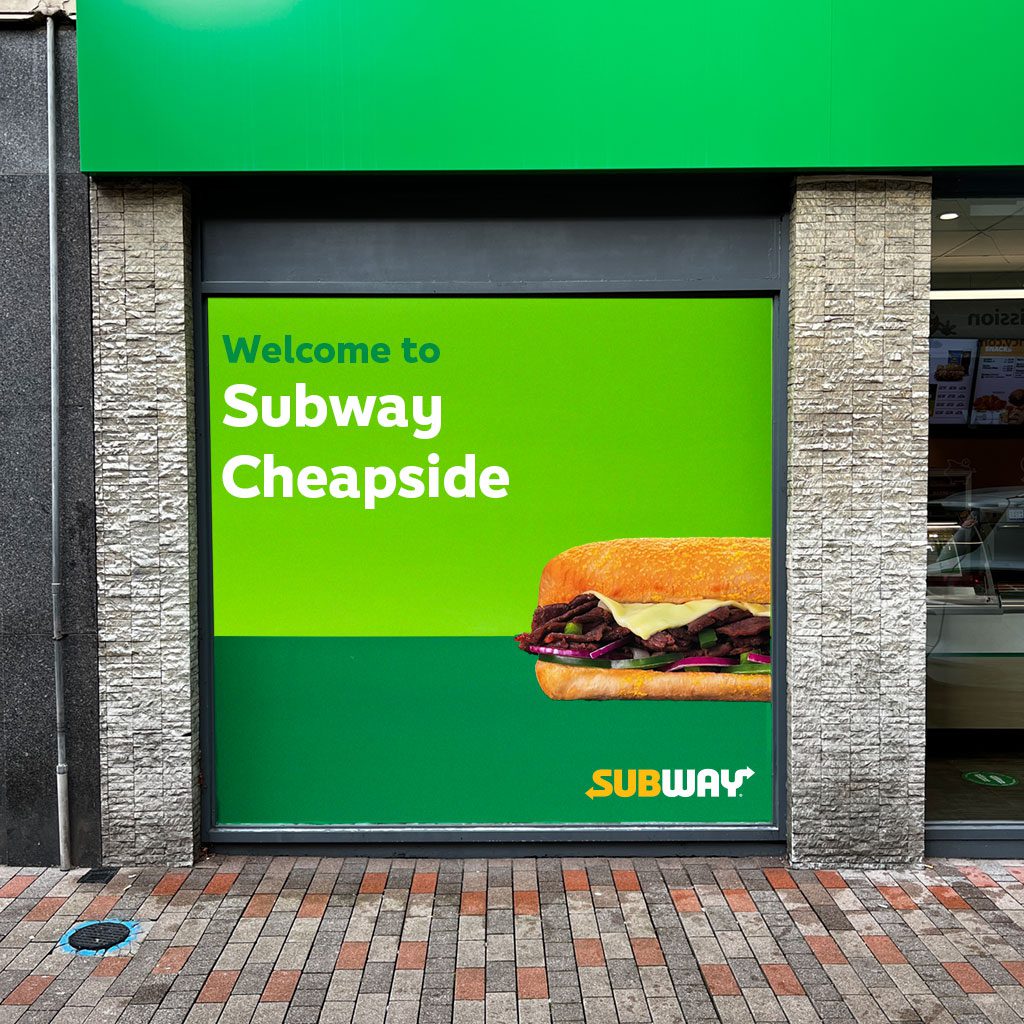 Vinyl Printing Subway