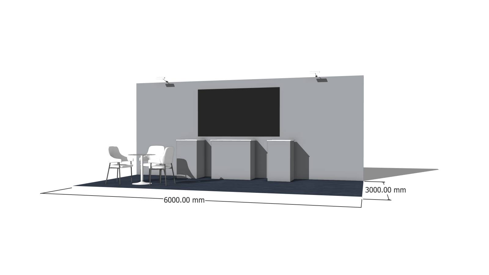 L3 Harris Reconfigurable Modular Self Build Exhibition Stand