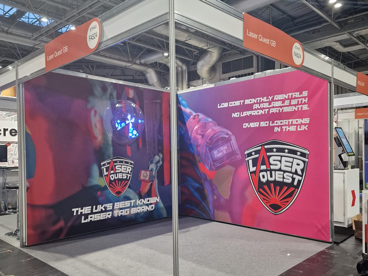 Seamless Shell Scheme Graphics Laser Quest