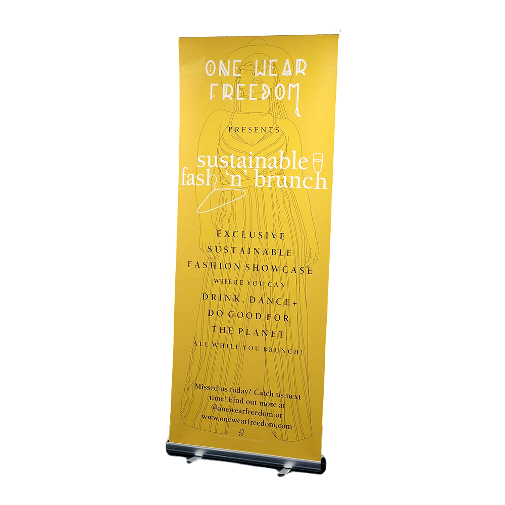 eco friendly roller banners