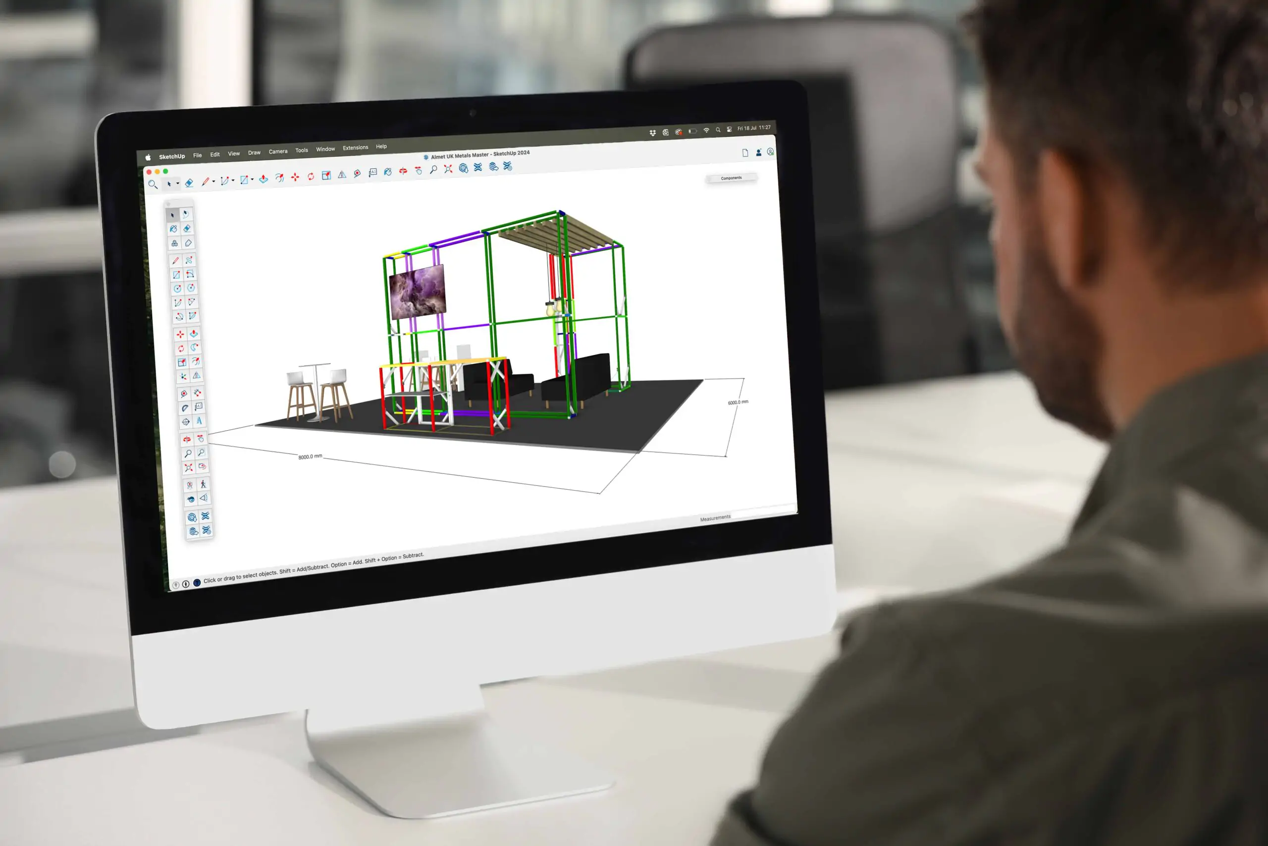 Bespoke Stand Design & 3D Visualisation