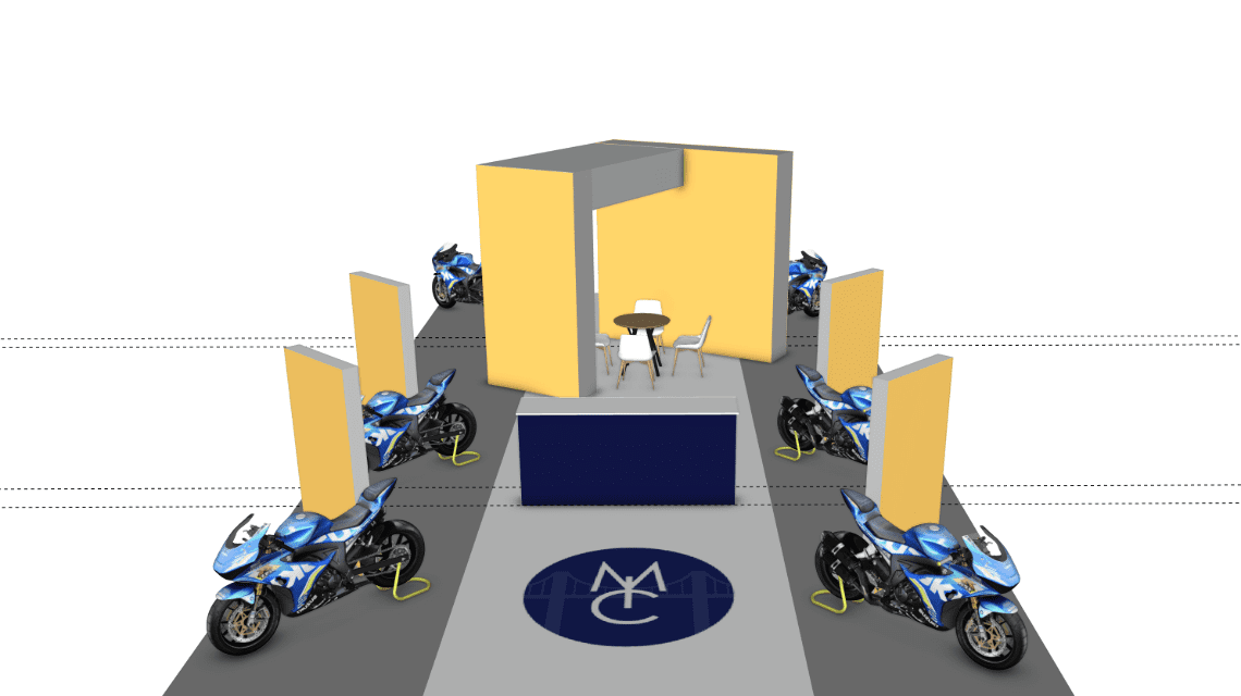 Exhibition Stand Hire NEC Motorcycle Live 2024