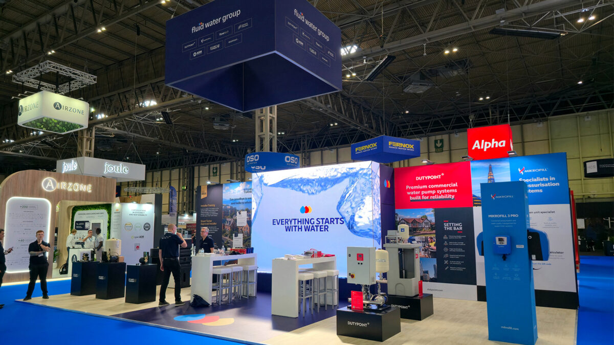 Fluid-Water-Group-Modular-Exhibition-Stand-InstallerSHOW2026-NEC-Birmingham